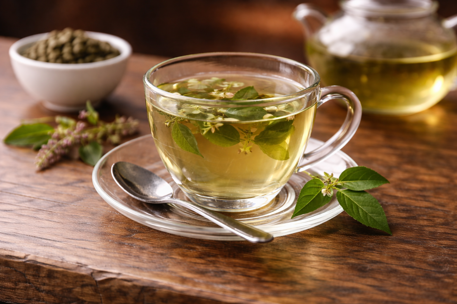Tulsi Green Tea